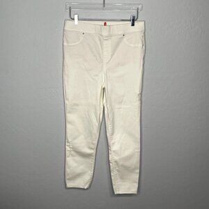 Spanx Skinny Distressed White Pull On Jean-ish Leggings XL #71